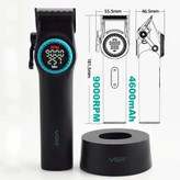 ست ماشین اصلاح وی جی آر VGR V-001Pro+977+377