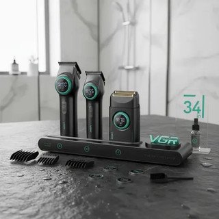 ست ماشین اصلاح وی جی آر VGR V-001Pro+977+377